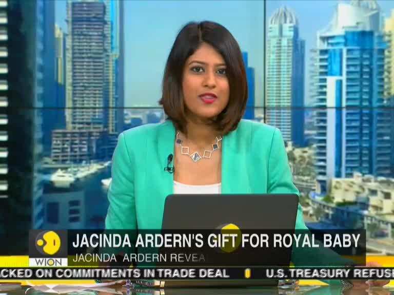 New Zealand PM Jacinda Ardern congratulates Prince Harry and Meghan on baby