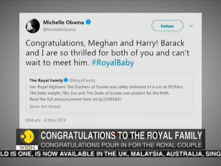 World leaders congratulate Royals on birth of baby boy