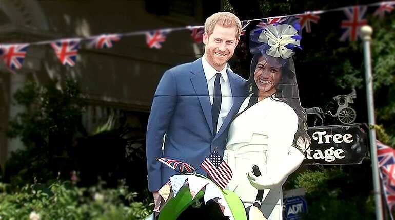 Brits and Americans in Meghan's hometown react to birth