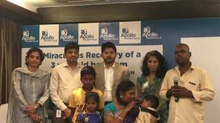 How modern medical technology and miracles saved Chennai's 3-year old liver failure patient