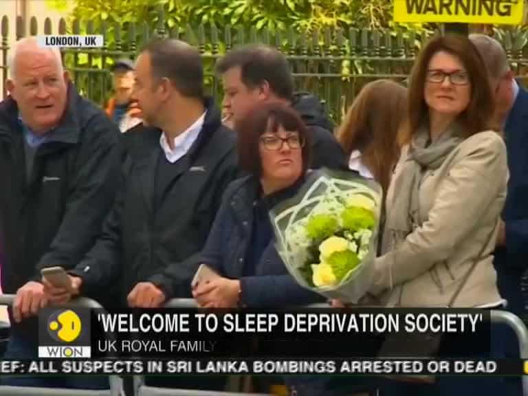 Prince William welcomes new dad Harry to the 'sleep deprivation' club