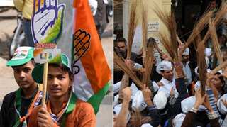 Association of Democratic Reform finds discrepancies in affidavits of AAP, Congress candidates