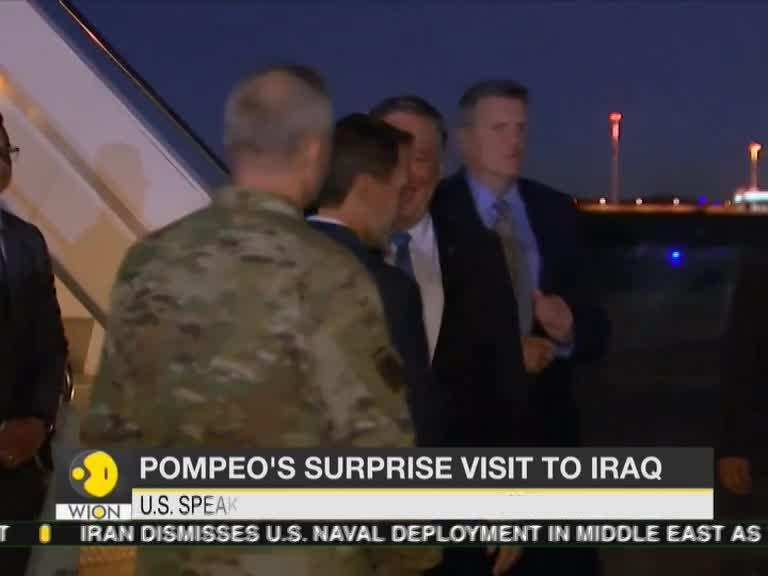 Secretary of State Pompeo Makes Surprise Trip to Iraq