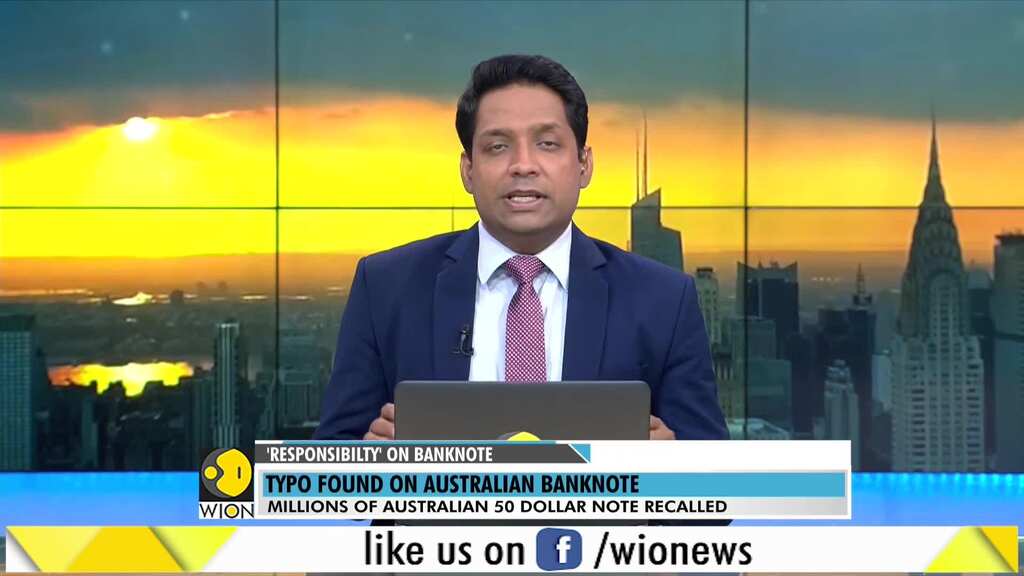WION Wallet: Typo found on Australian new $50 banknote