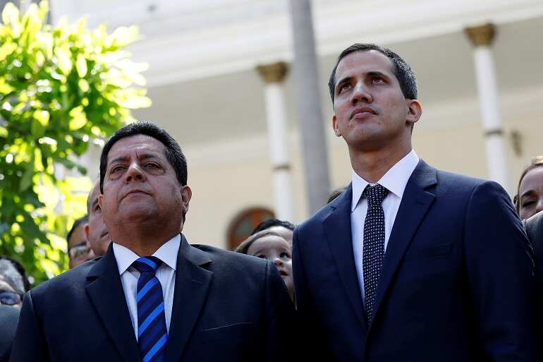 Venezuela opposition leader Guaido's deputy arrested, dragged away by tow truck