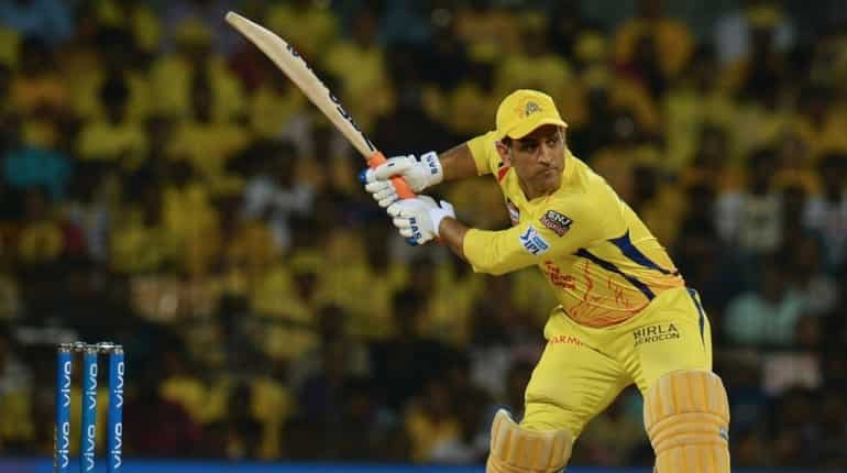 MS Dhoni gears up for CSK vs DC match by launching massive sixes at nets - Watch