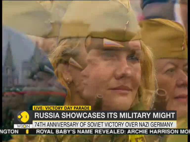 Live: 13,000 soldiers march in heart of Moscow