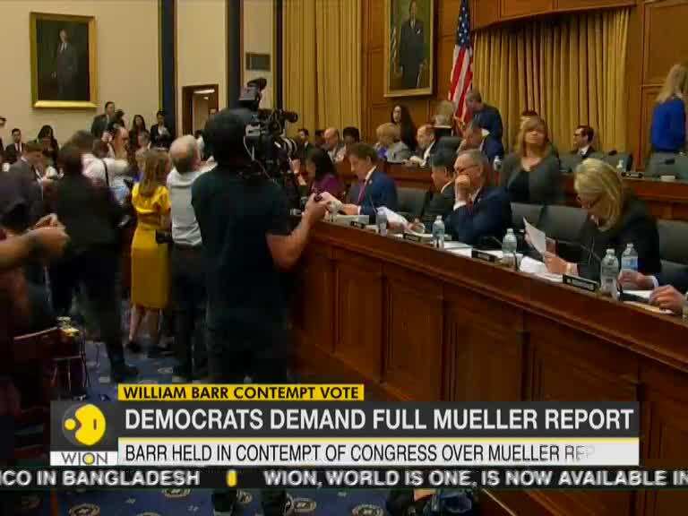 Democrats demand full Mueller report