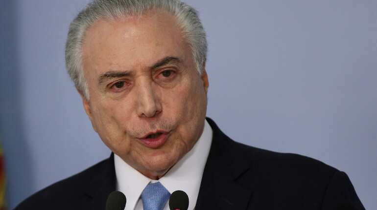 Former Brazil President Temer surrenders following new arrest warrant