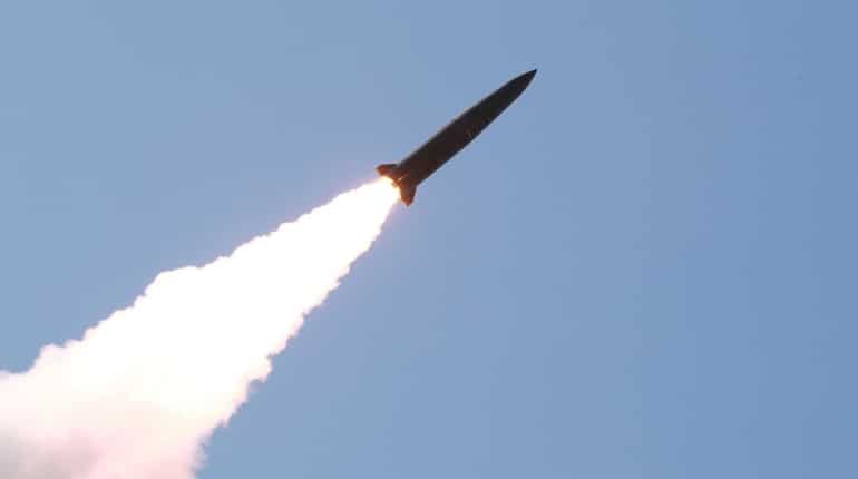 North Korea launches missiles ahead of nuclear talks