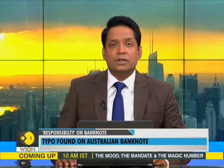WION Wallet: Typo found on Australian banknote