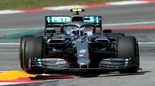 Valtteri Bottas leads Mercedes one-two in Spanish GP practice