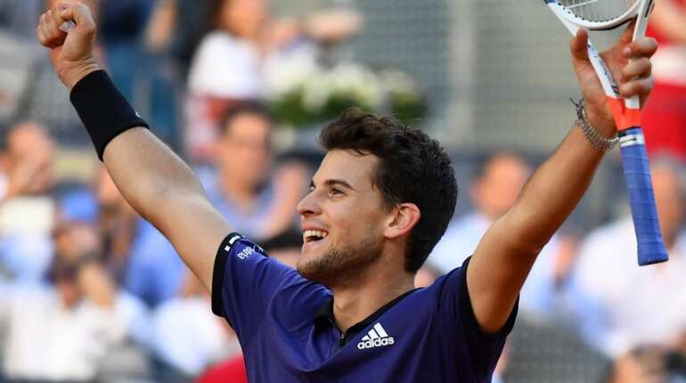 Dominic Thiem ousts Roger Federer in Madrid Open thriller to reach semis Dominic Thiem ousts Roger Federer in Madrid Open thriller to reach semis