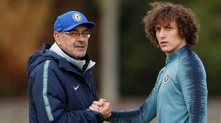 Watch: Angry Sarri leaves training session on eve of Europa League final