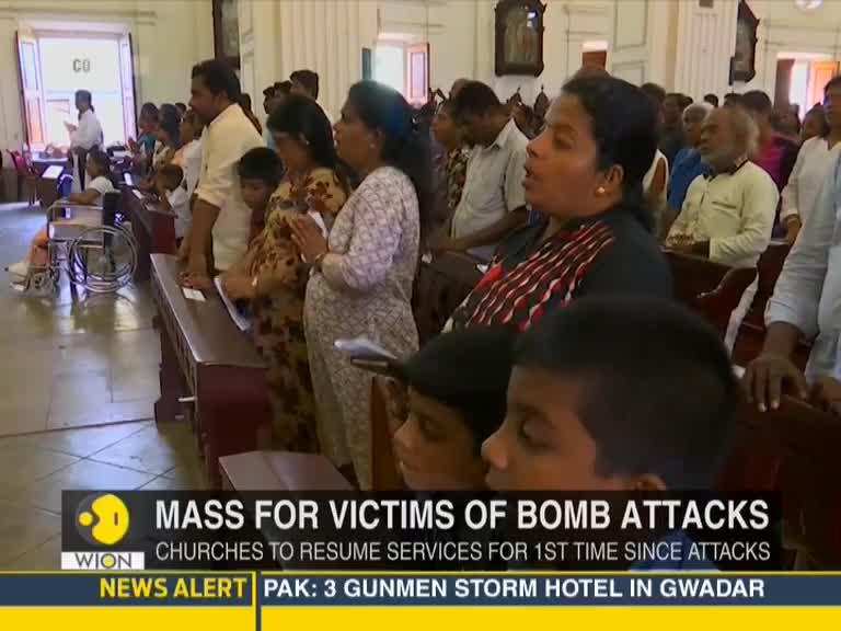 Colombo: Mass held at church where 100s died in bombing