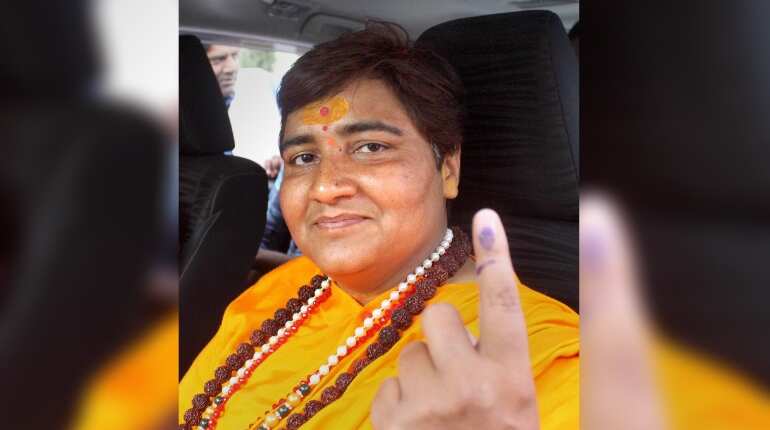 Madhya Pradesh Chief Election Officer submits report to Election Commission on Pragya Singh's Godse statement