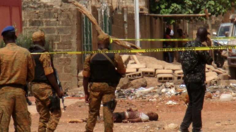 Gunmen kill six in Burkina Faso Catholic Church: Sources Gunmen kill six in Burkina Faso Catholic Church: Sources