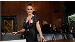 Alyssa Milano calls for a 'sex strike' to protest against new abortion law