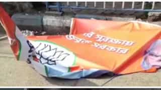 Lok Sabha polls 2019: BJP alleges posters, flags removed by TMC ahead of Amit Shah's rally in Kolkata