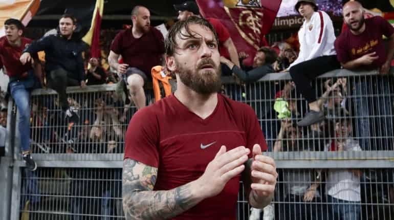 Took over the captain's armband from Francesco Totti