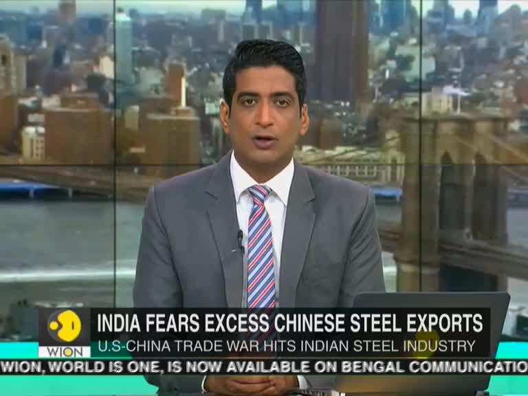 India worried of excess Chinese steel exports after US-China trade war