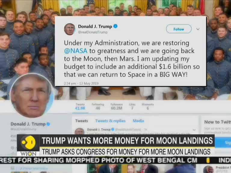 Trump administration proposes another $1.6 billion for Moon efforts