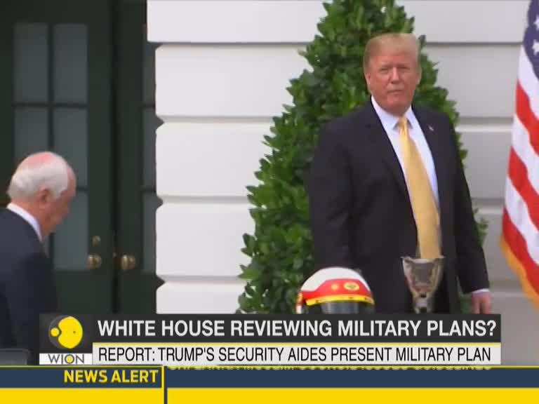 White House said to review plan to send up to 120,000 troops to Middle East