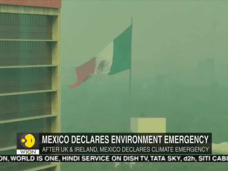 Mexico City declares environment emergency as wildfires hurt air quality