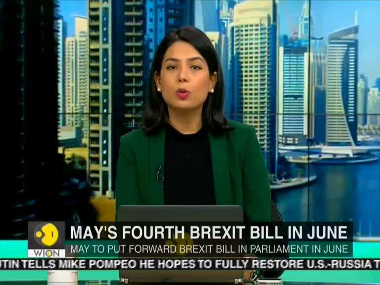 Theresa May to put forward Brexit bill in Parliament in June