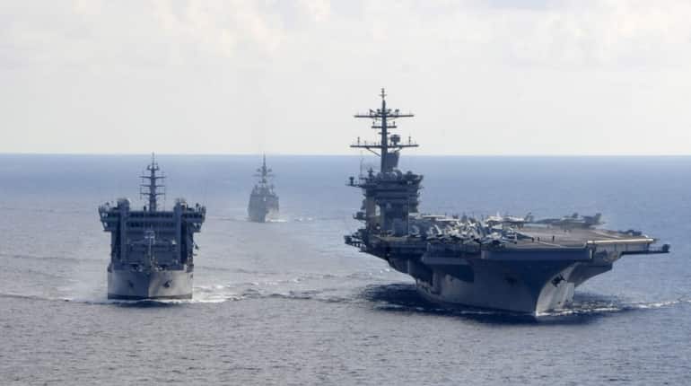 Indian warships take part in international maritime defence exhibition in Singapore Indian warships take part in international maritime defence exhibition in Singapore