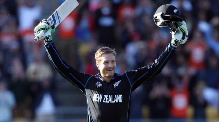 Highest run scorer, Martin Guptill