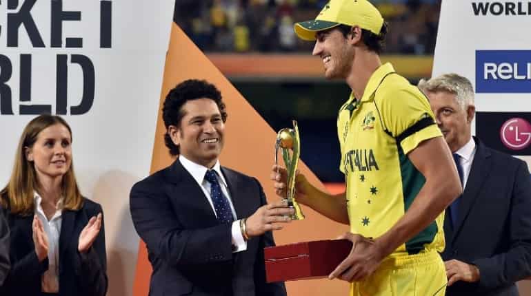 Man of the tournament, Mitchell Starc