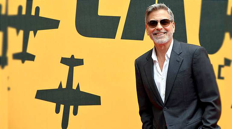 George Clooney at launch of new miniseries Catch-22 talks about motorcycle crash, abortion legislation in Alabama