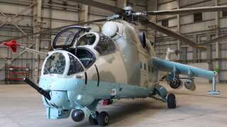 India gifts two Mi 24 attack helicopters to Afghan Air Force
