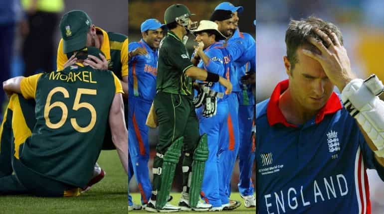 Pakistan's World Cup jinx against India & England, South Africa's horror history