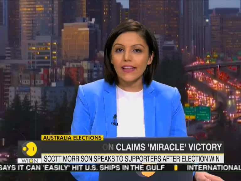 Australian PM Morrison celebrates unexpected election victory