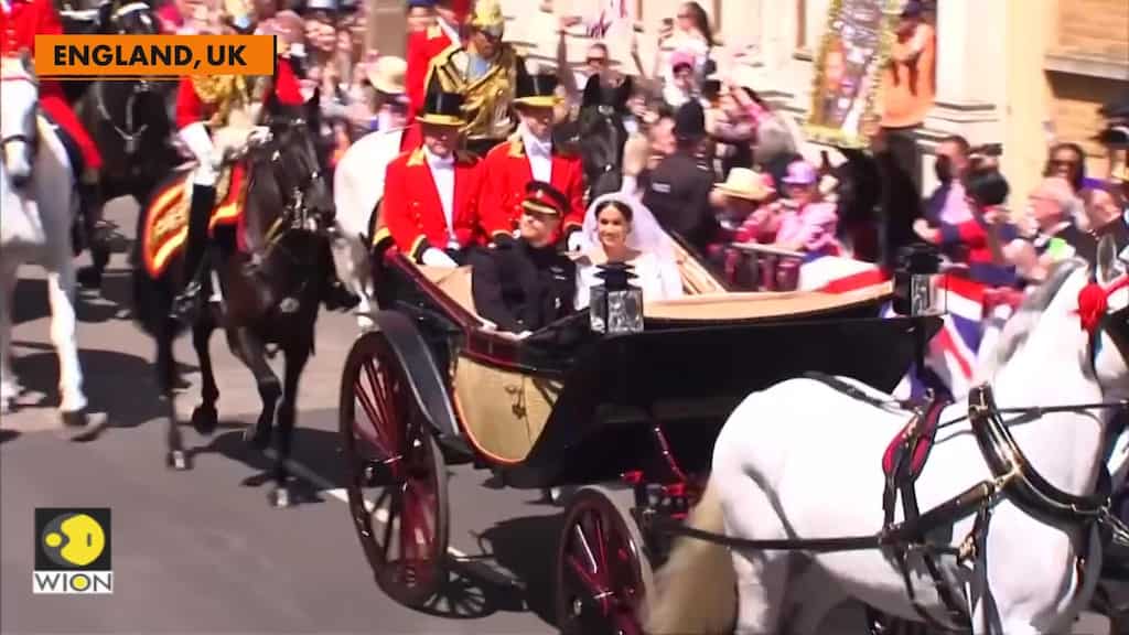 Harry and Meghan celebrate first anniversary