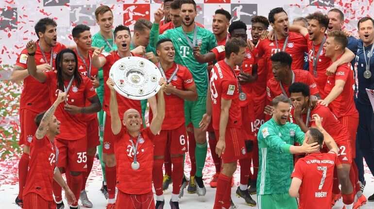 How will the Bundesliga champions celebrate the title in times of coronavirus?