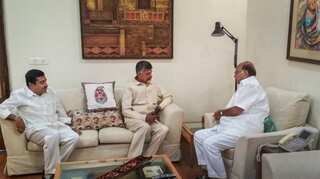 Lok Sabha polls 2019: In a bid to firm anti-BJP front, Sharad Pawar meets Chandrababu Naidu in Delhi