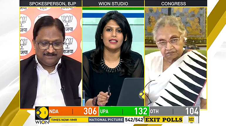 BJP, Congress react to exit poll predictions