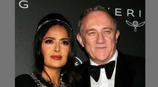 Salma Hayek reacts to rumours of marrying businessman François-Henri Pinault for money