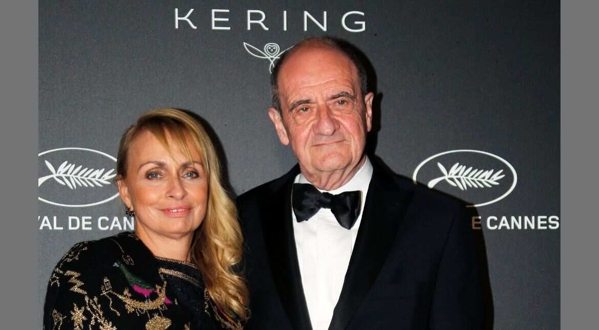 Cannes Film Festival President Pierre Lescure and Rosalie Varda