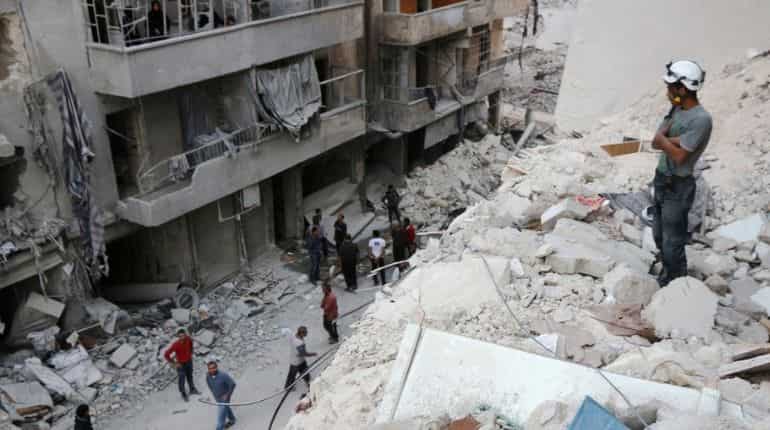 Children among 14 civilians killed in Syria strikes Children among 14 civilians killed in Syria strikes