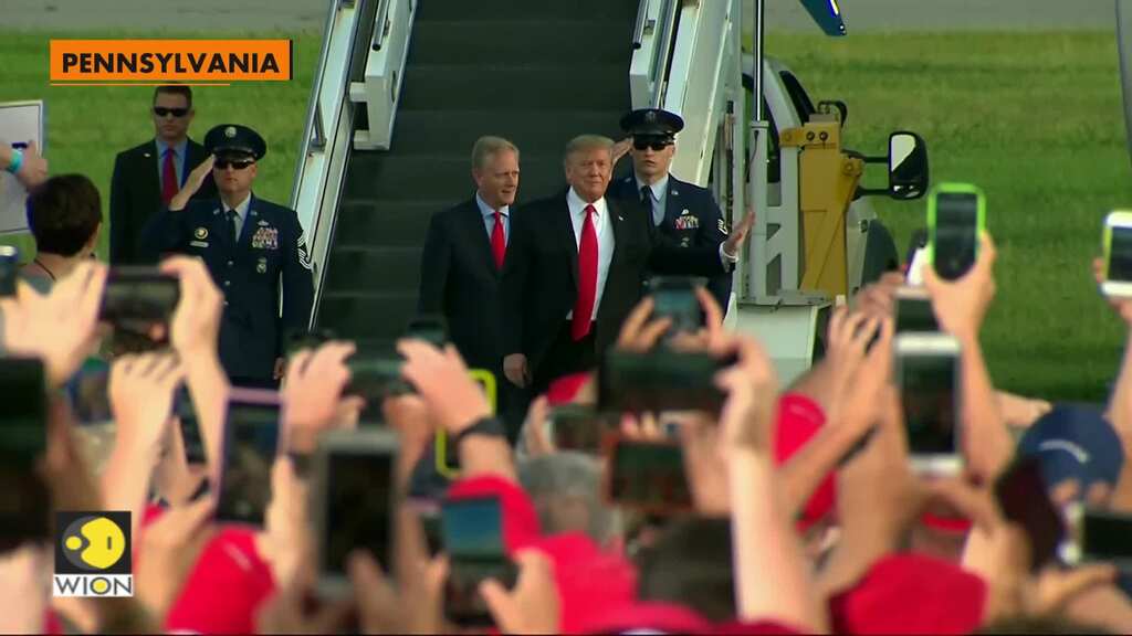 Trump tells Penn. rally: 'Biden deserted you'