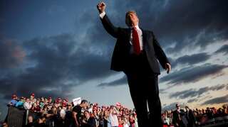 US Navy destroyed Iranian drone in Strait of Hormuz, says Donald Trump