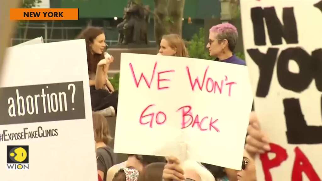 DeBlasio joins Stop Abortion Ban Rally in NY