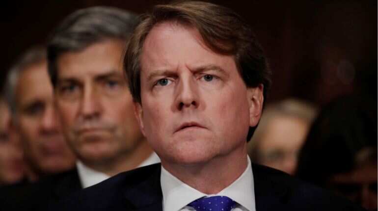Trump tells ex-White House counsel McGahn not to appear before Congress