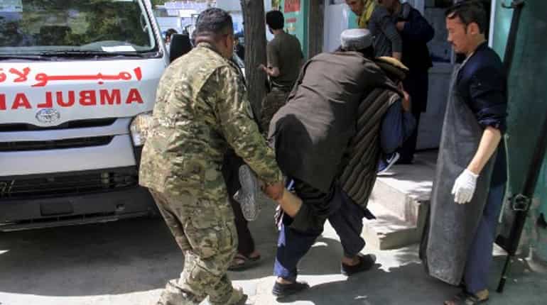 Four killed as Afghan forces fire rocket on explosives-packed Humvee Four killed as Afghan forces fire rocket on explosives-packed Humvee