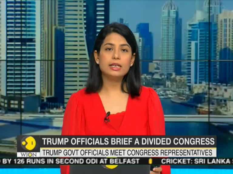 Donald Trump officials brief a divided Congress
