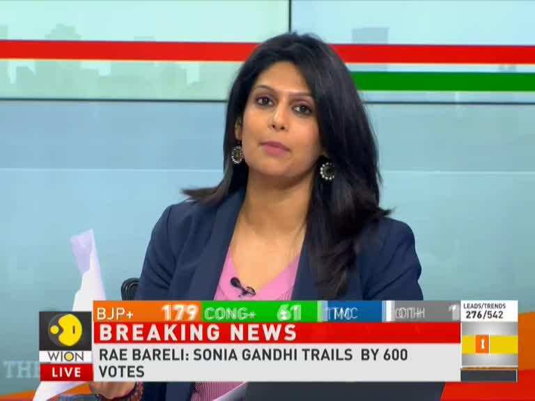 Lok Sabha 2019 Results: Congress+ in trouble as BJP+ is leading the counts up-up and higher